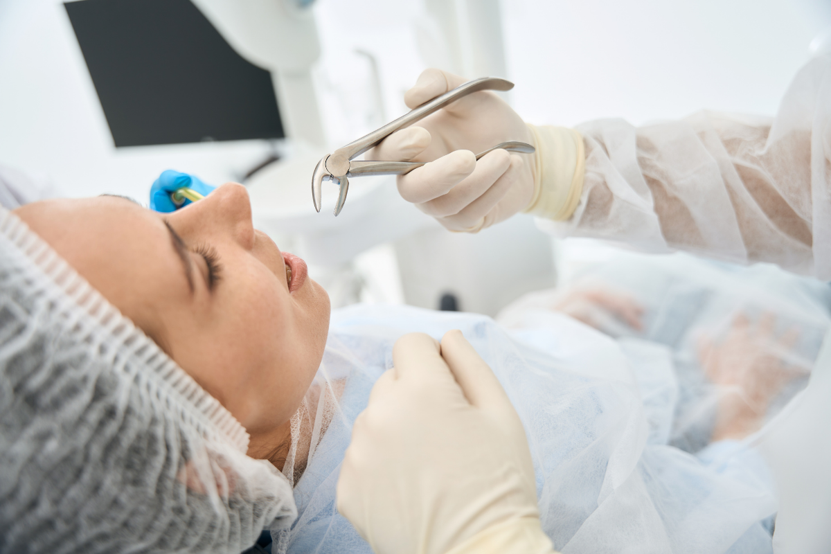 remove damaged tooth